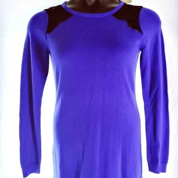 PRETTY Cobalt Blue Ann Taylor Dress NWT 😍 - Picture 4 of 12